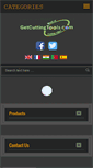 Mobile Screenshot of getcuttingtools.co.in